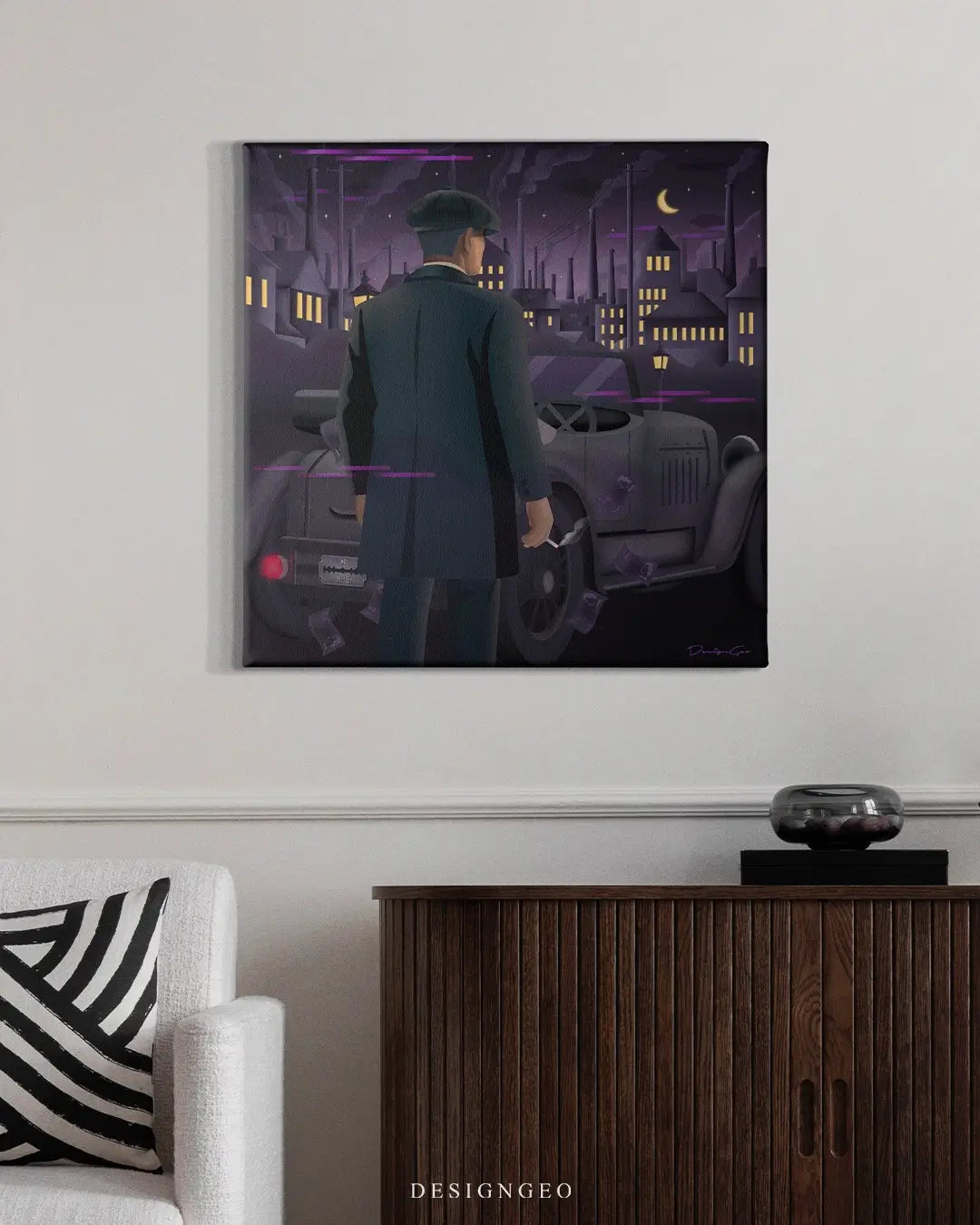 Whispers in Birmingham Canvas Wall Art