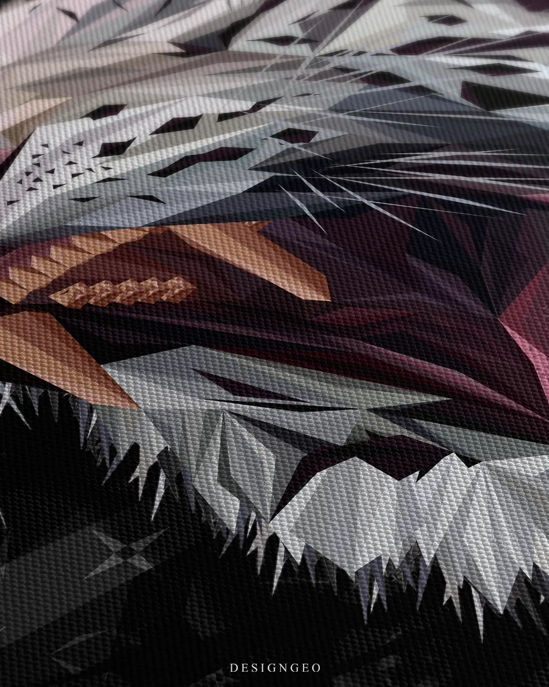 White Bengal Tiger Canvas Wall Art