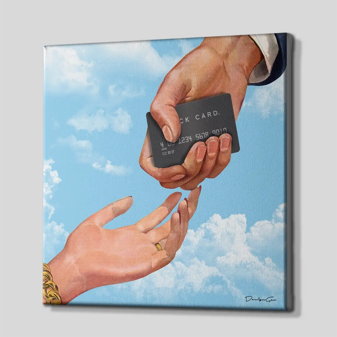 Window Shoppers Canvas Wall Art