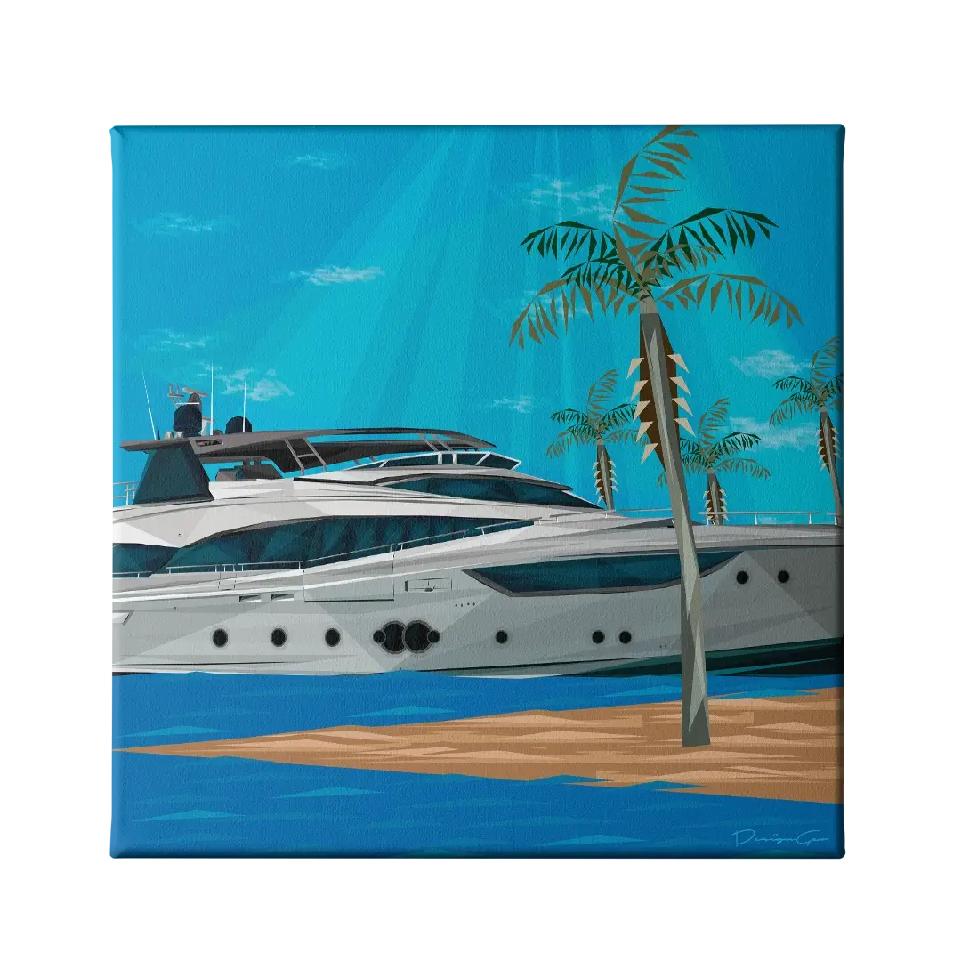 Yatch Life Canvas Wall Art