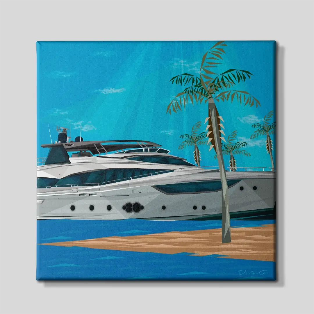 Yatch Life Canvas Wall Art