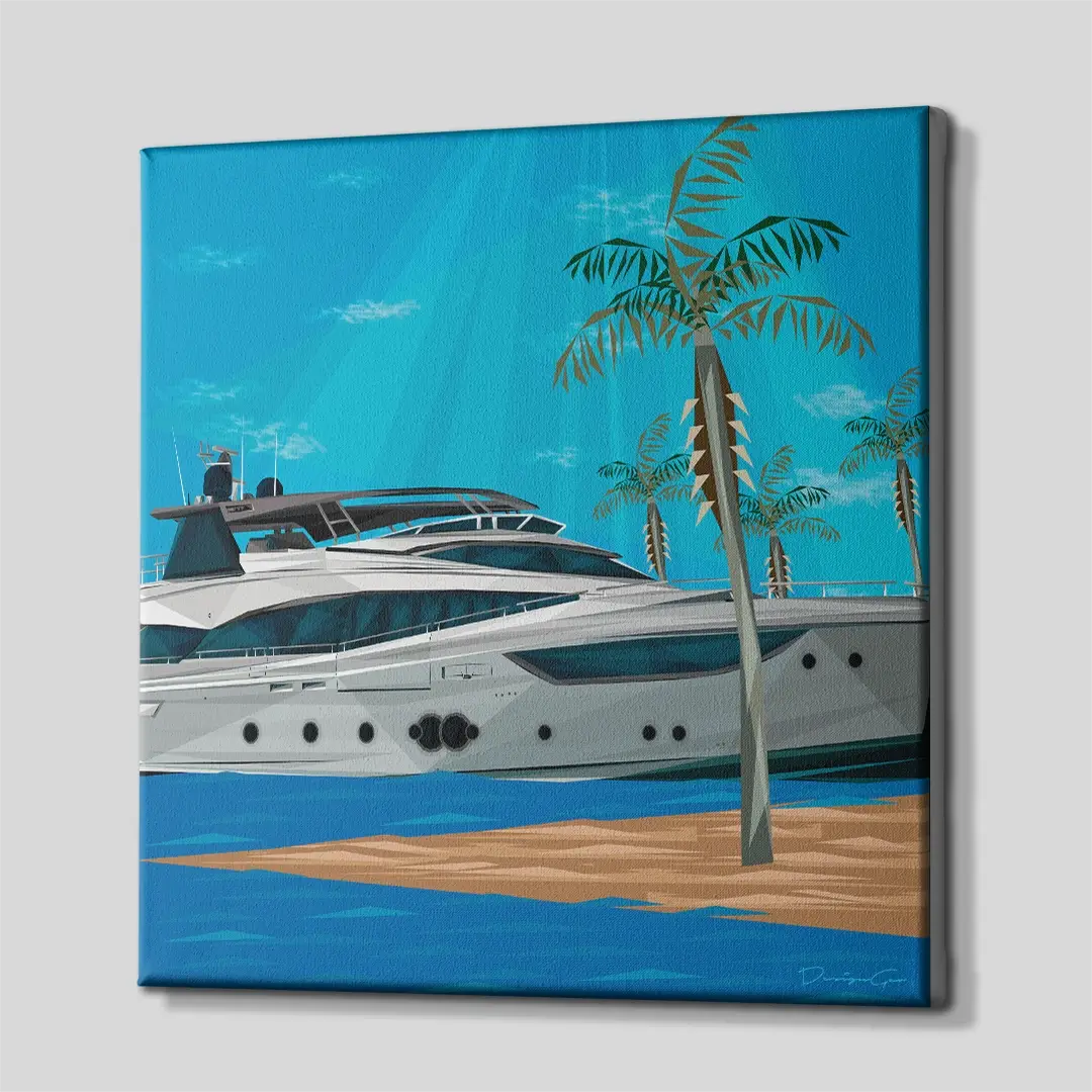 Yatch Life Canvas Wall Art
