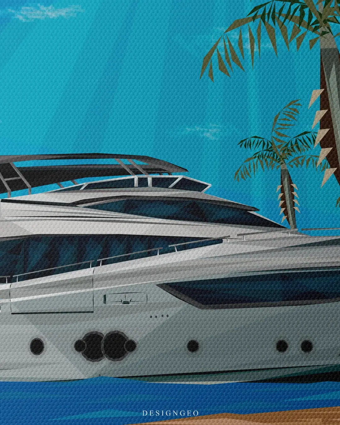 Yatch Life Canvas Wall Art