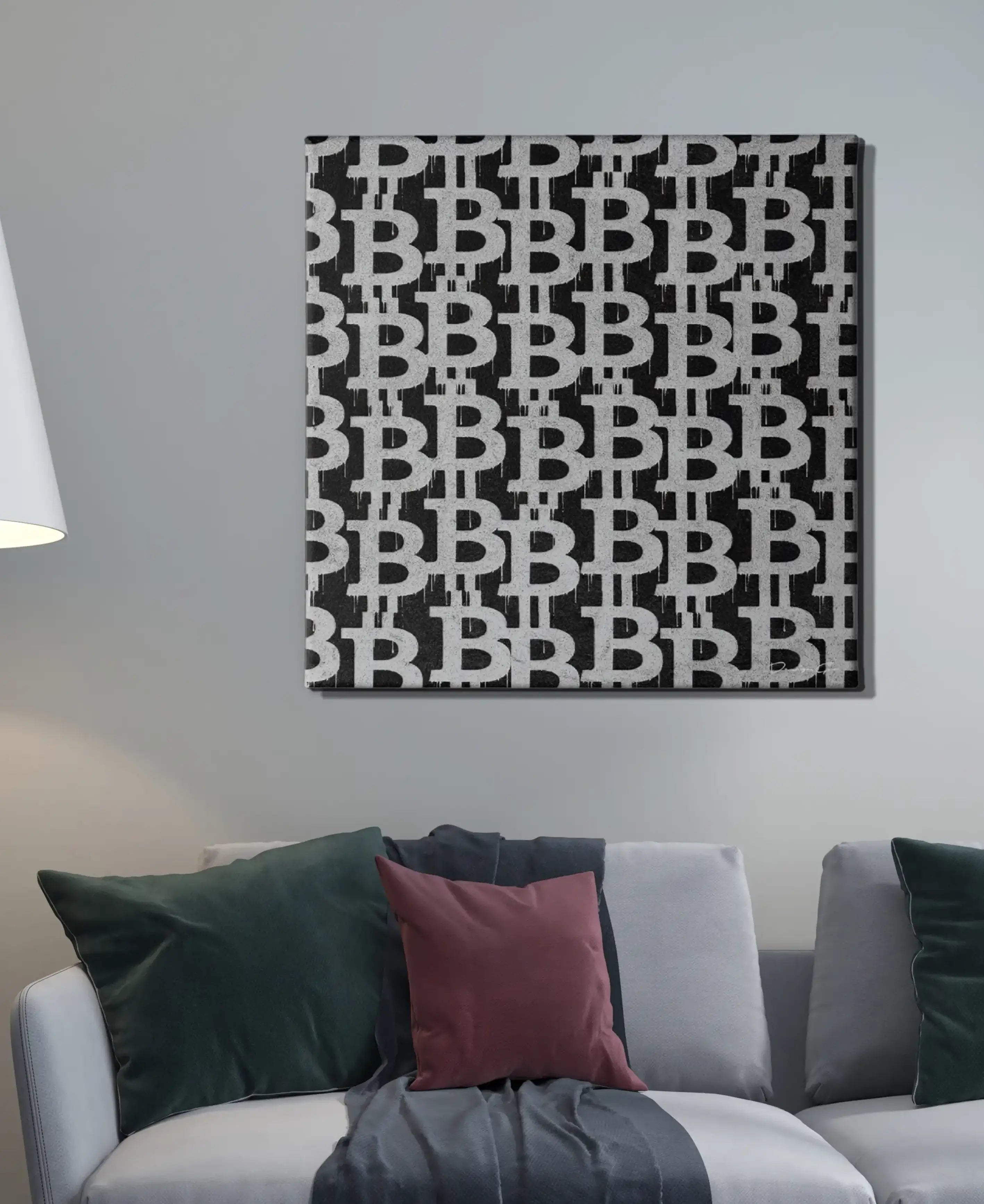Crypto Canvas Wall Art