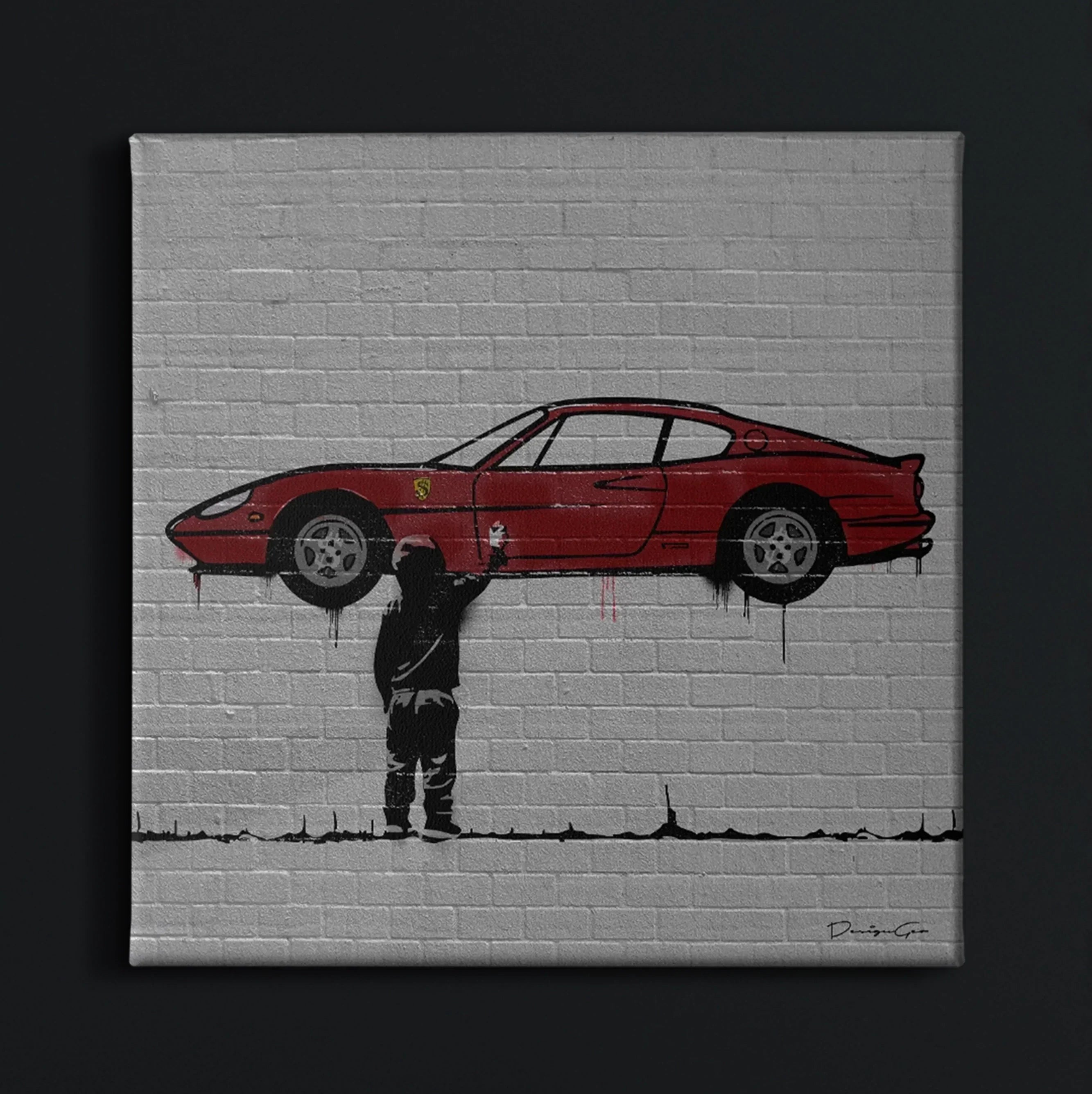 Transform Your Space with Street Art: The New Graffiti Stencil Decorative Canvas Collection