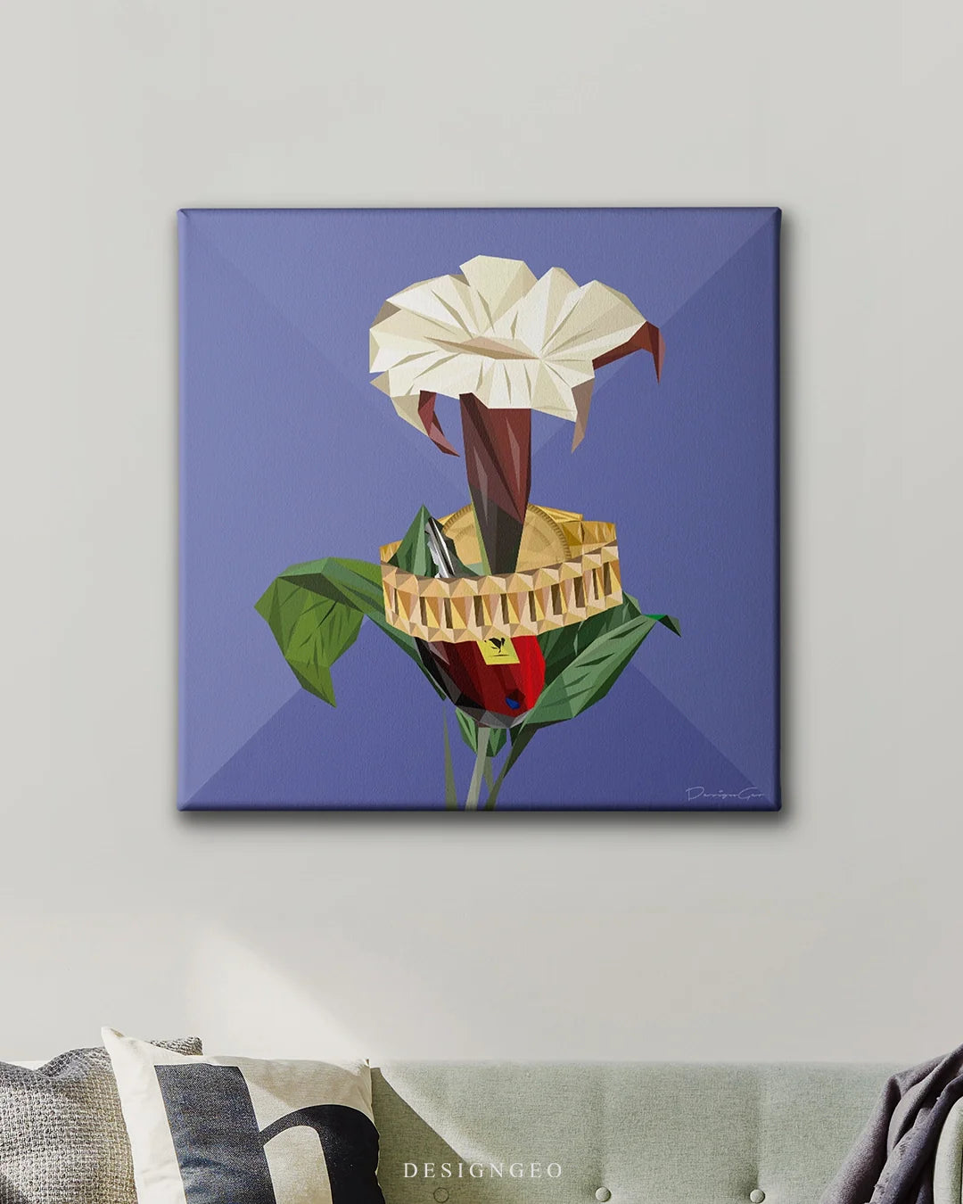 Floral Canvas Wall Art