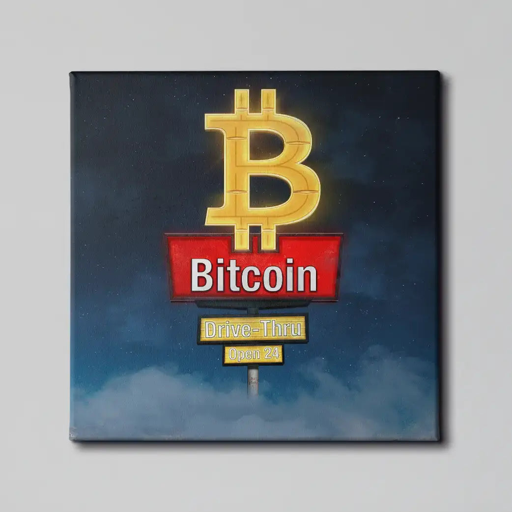Crypto Canvas Wall Art