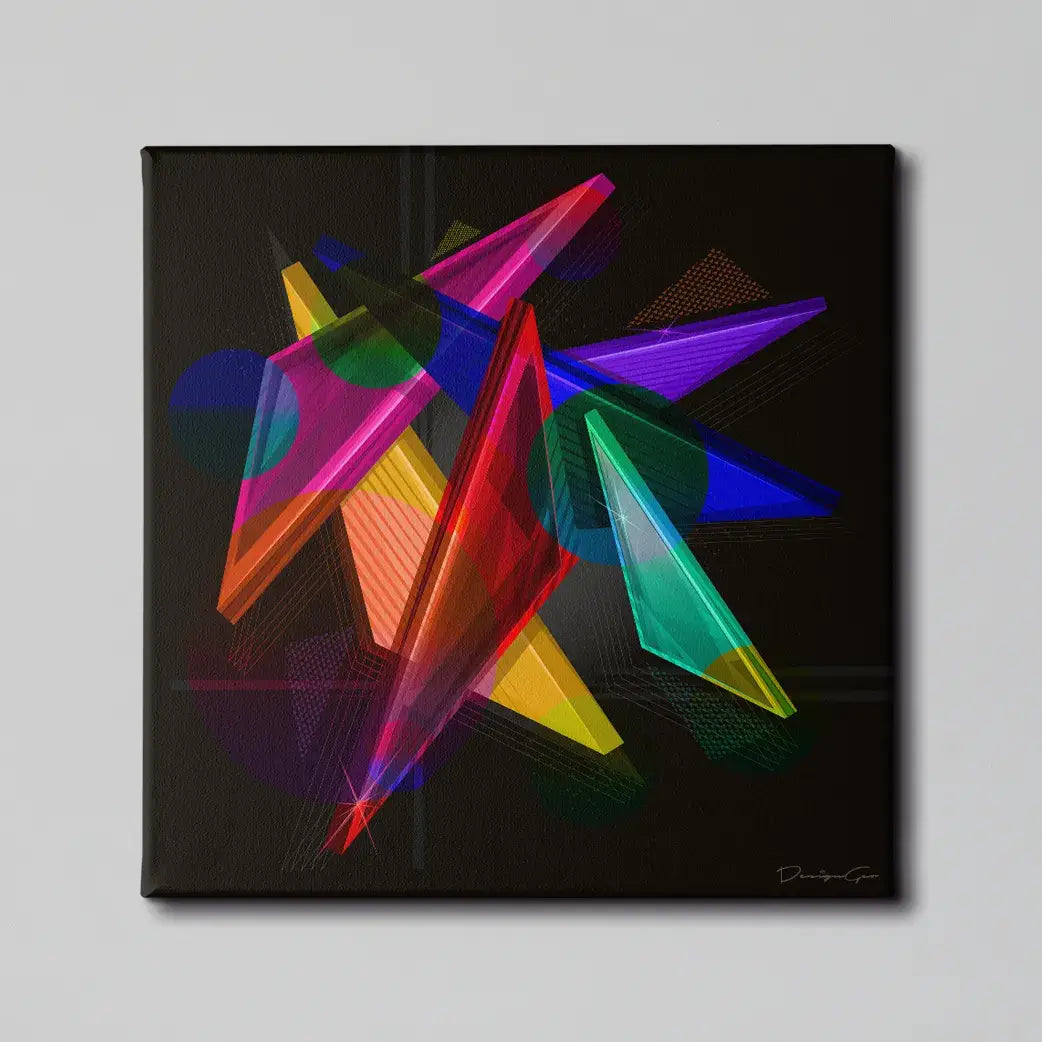 abstract canvas wall art