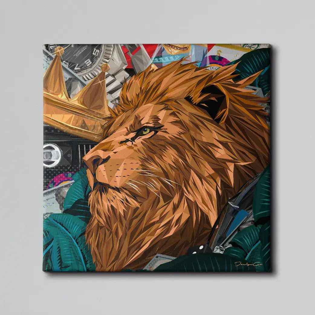 animals canvas wall art