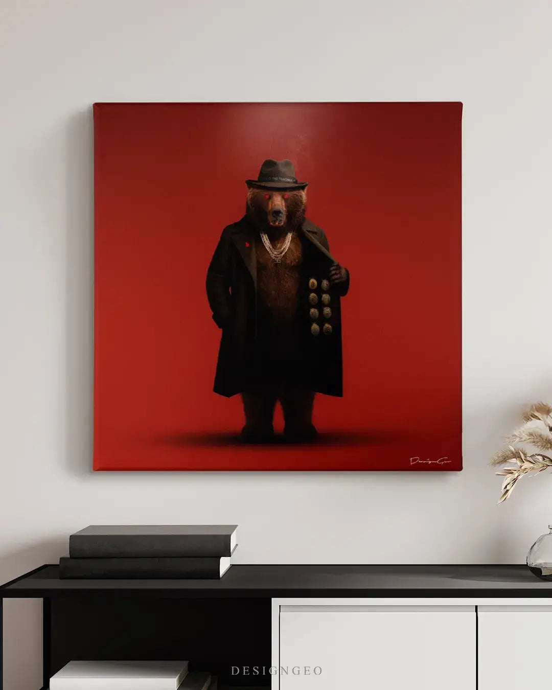 Bear Market Canvas Wall Art