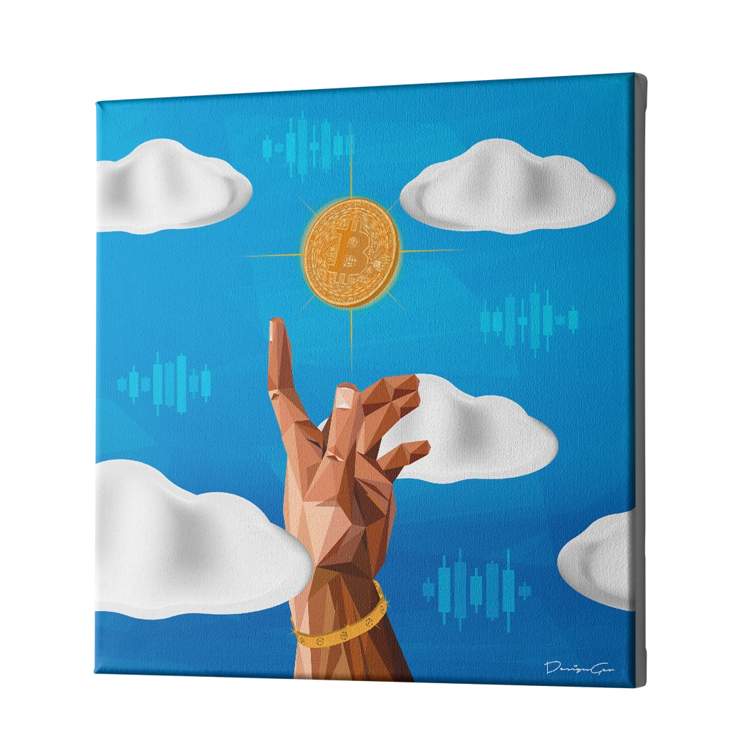 Bitcoin Market Art
