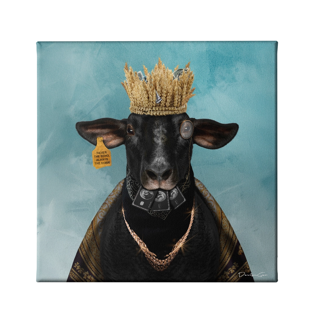 Black Sheep Canvas Wall Art