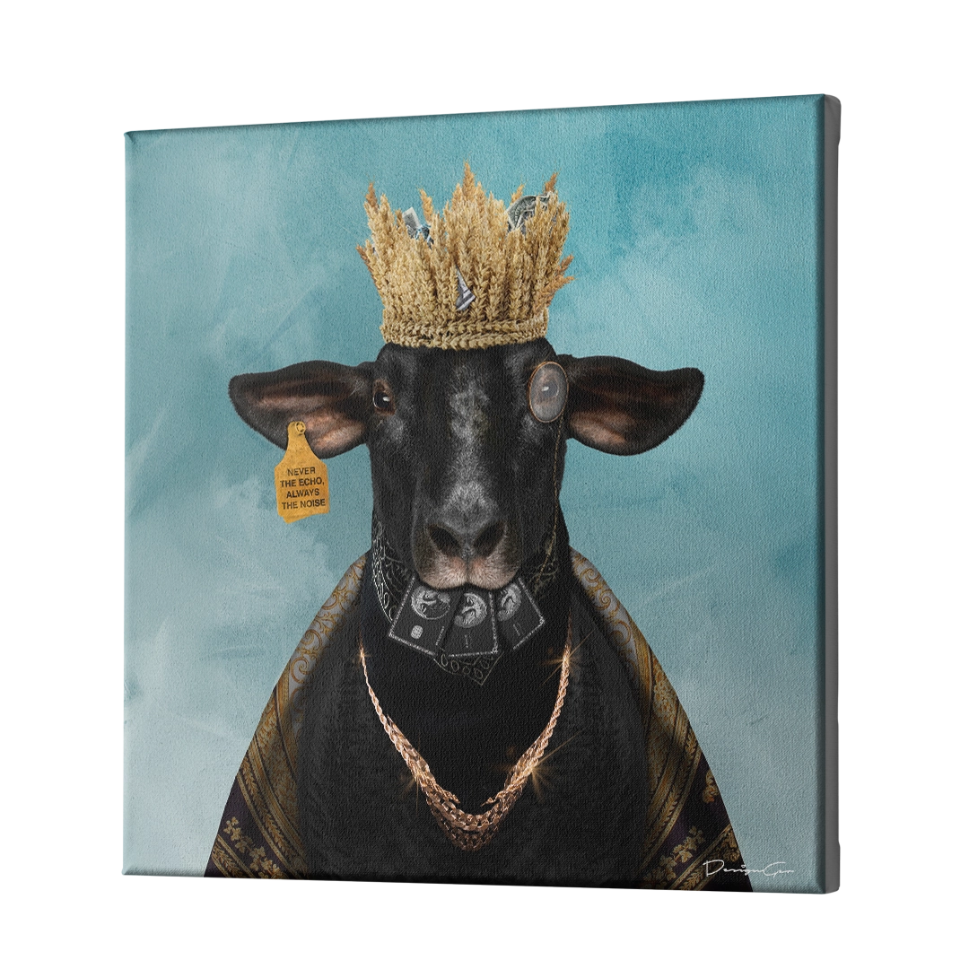 Black Sheep Canvas Wall Art