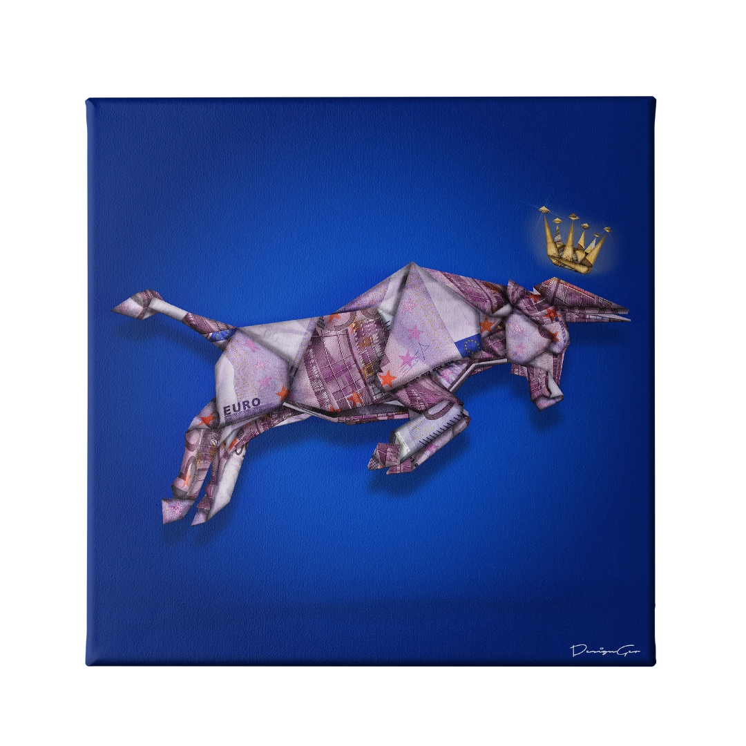 Bull Market Canvas Wall Art