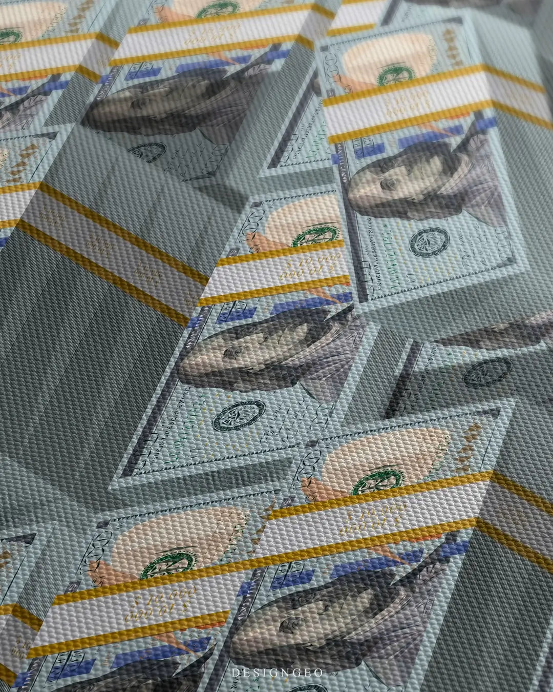 Bundles of Dollars Canvas Wall Art