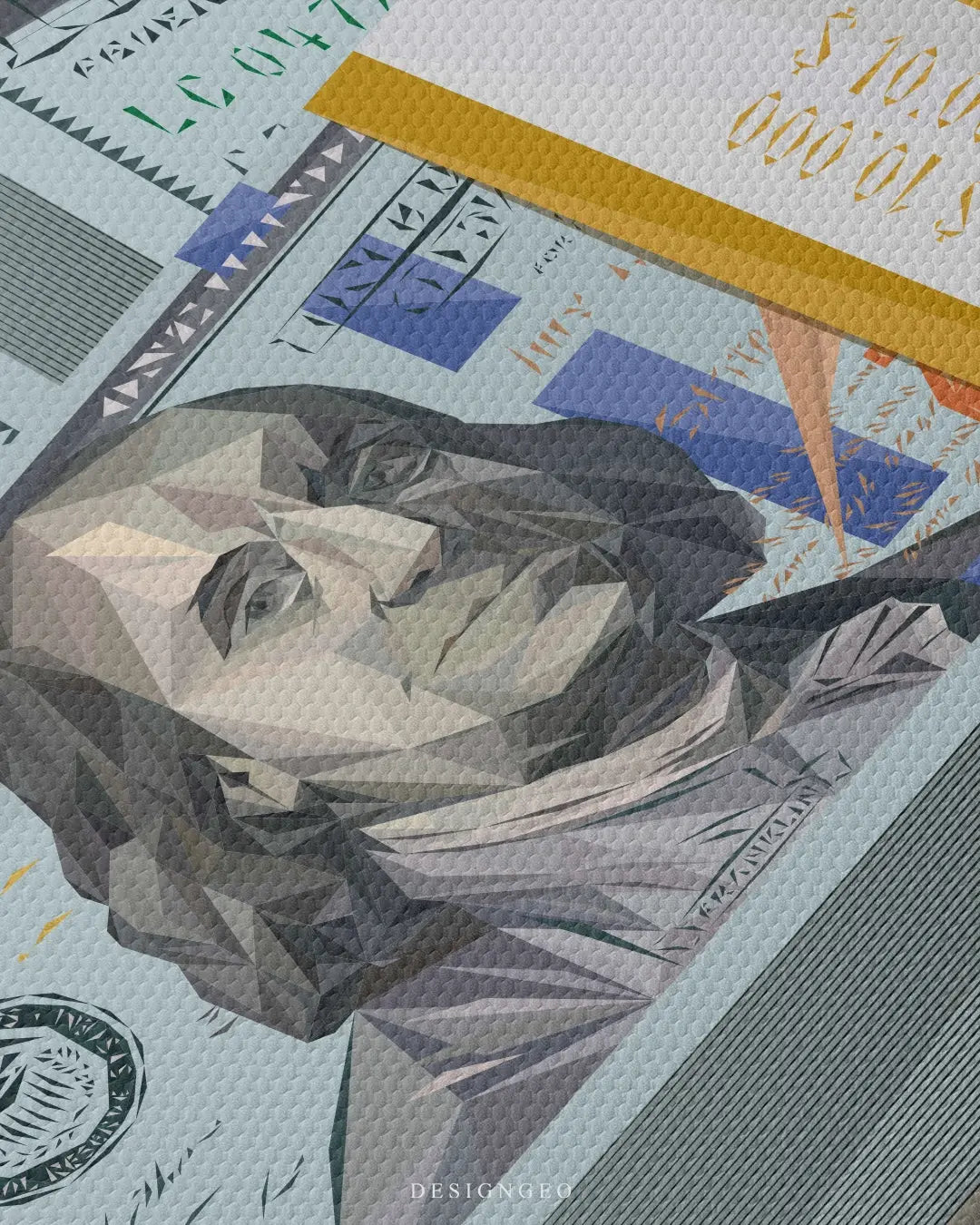 Bundles of Dollars Canvas Wall Art