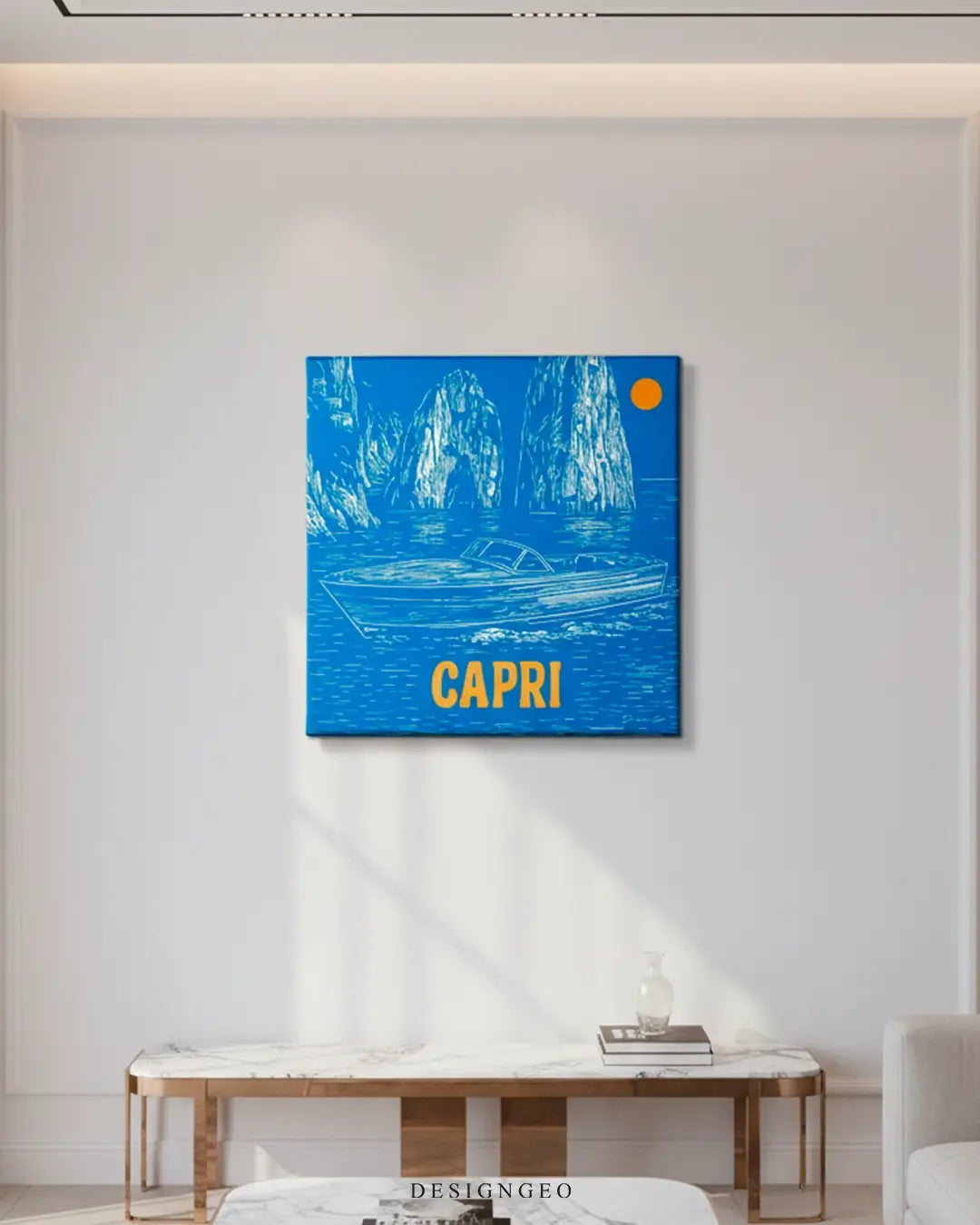 Capri Canvas Wall Art