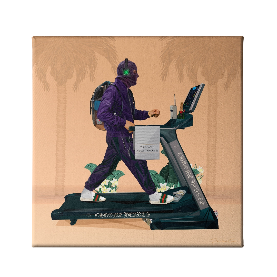 Crypto Walker Art