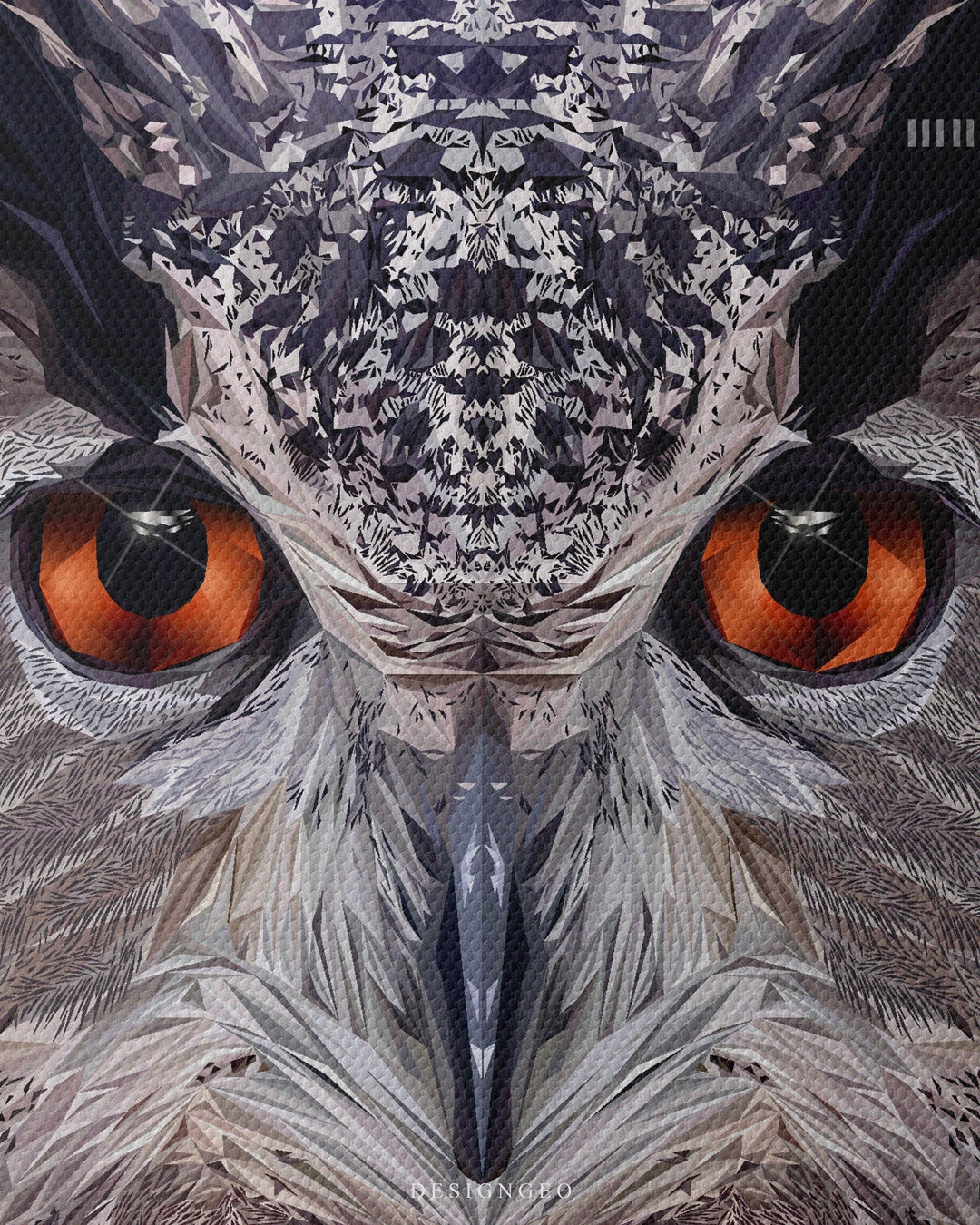 Cyber Owl Art