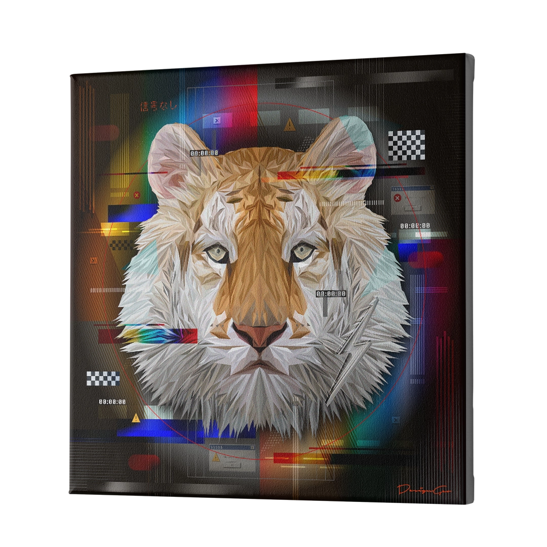 Cyber Tiger Art