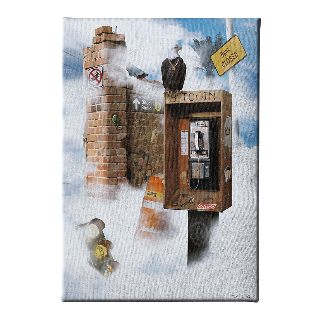 Defi Telephone Booth Art