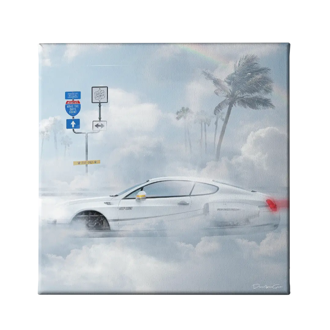 Dream Chaser Spacecraft Canvas Wall Art