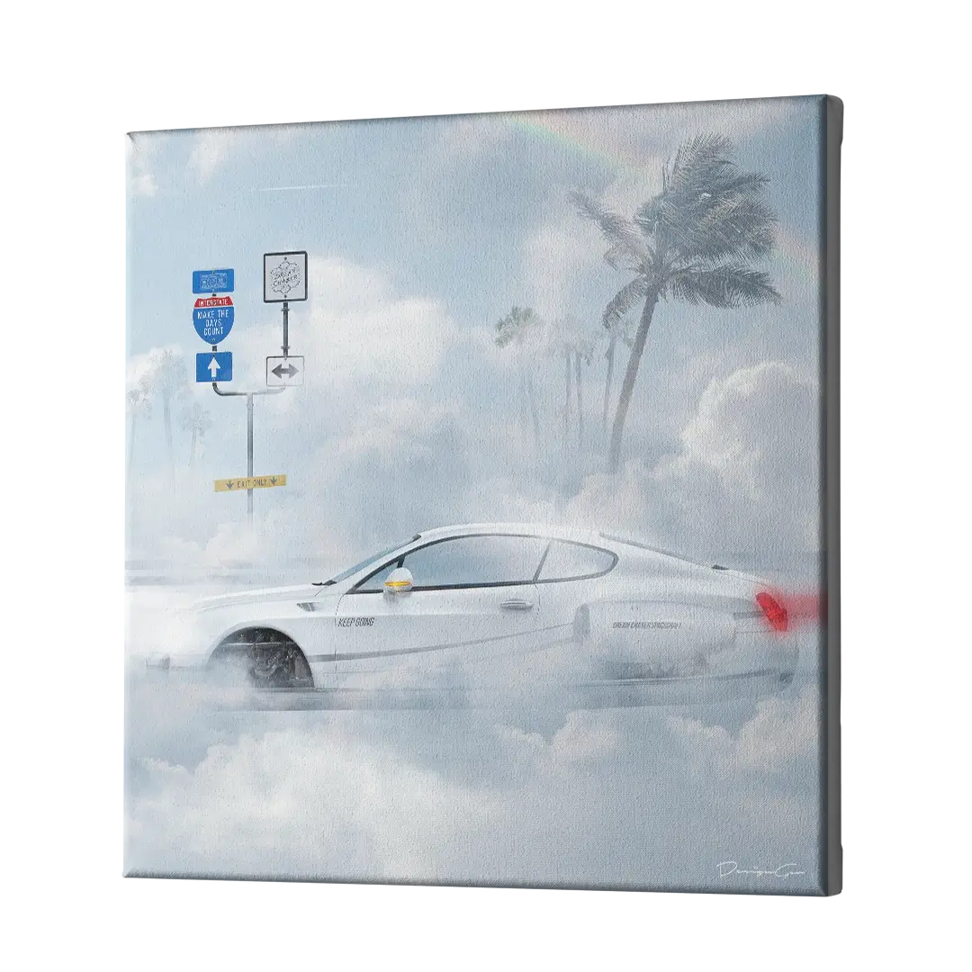 Dream Chaser Spacecraft Canvas Wall Art