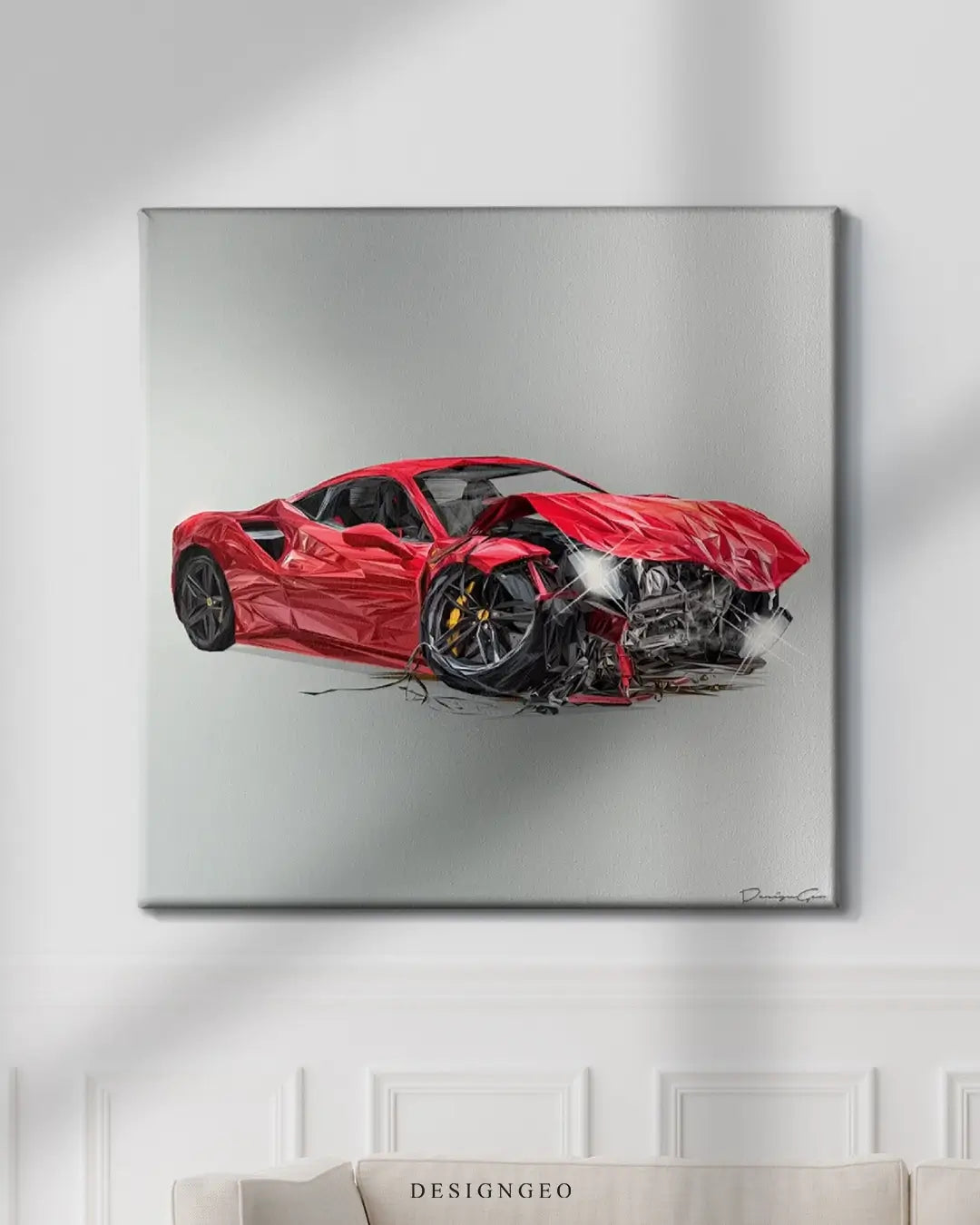 Elegance in Impact Canvas Wall Art