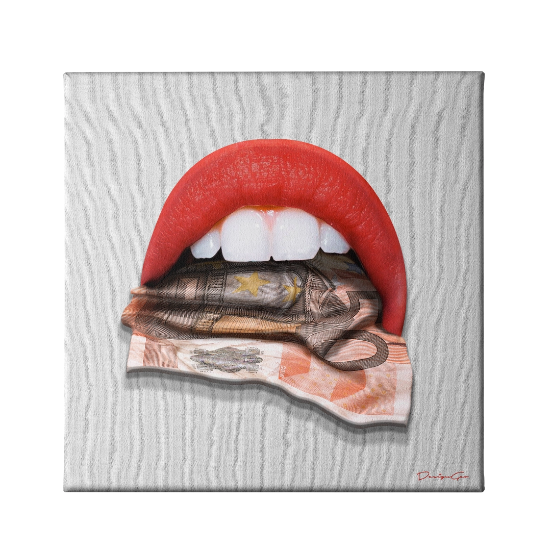 Euro Currency Canvas Wall Art