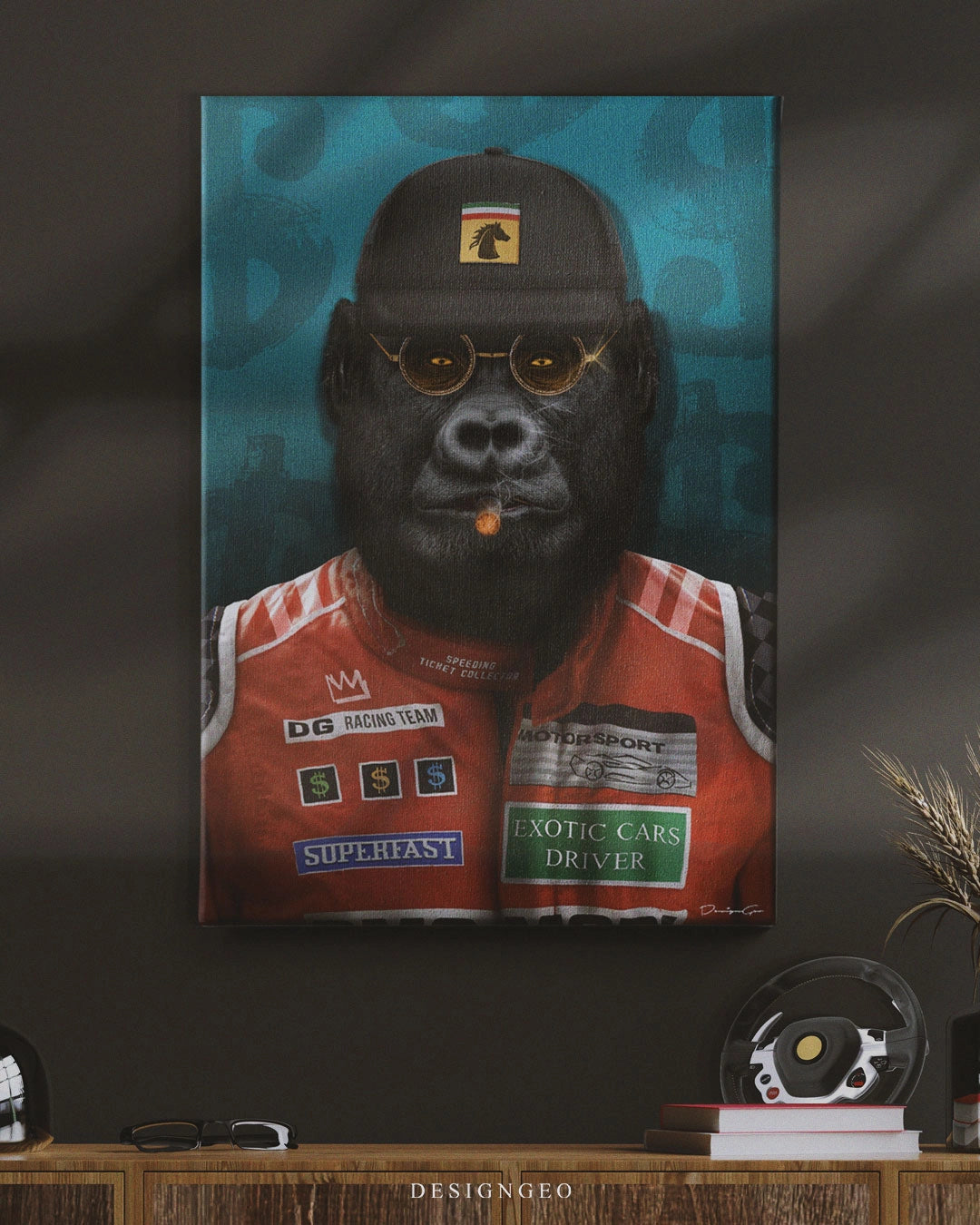 Exotic Supercars Pilot Ape Art