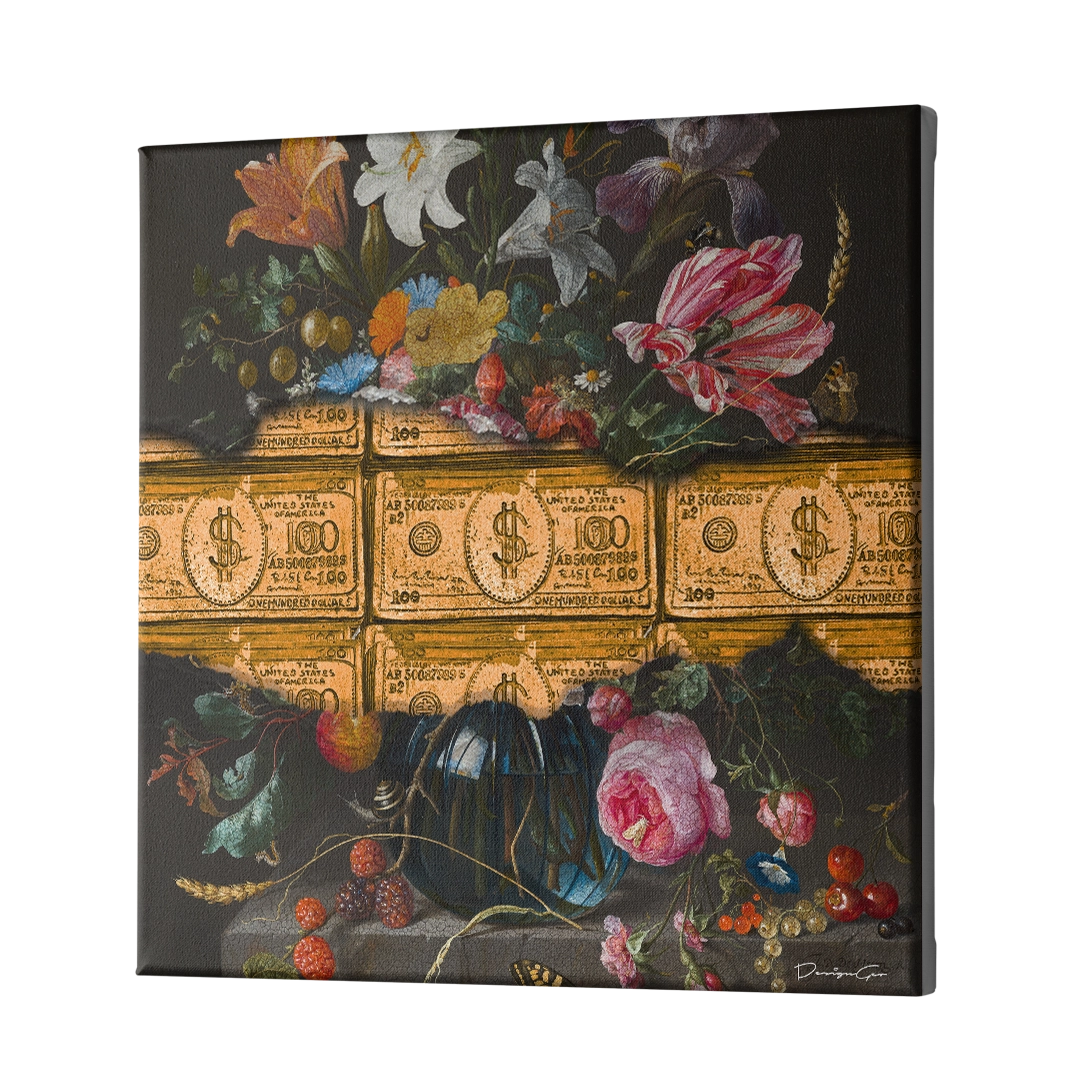 Floral Canvas Wall Art