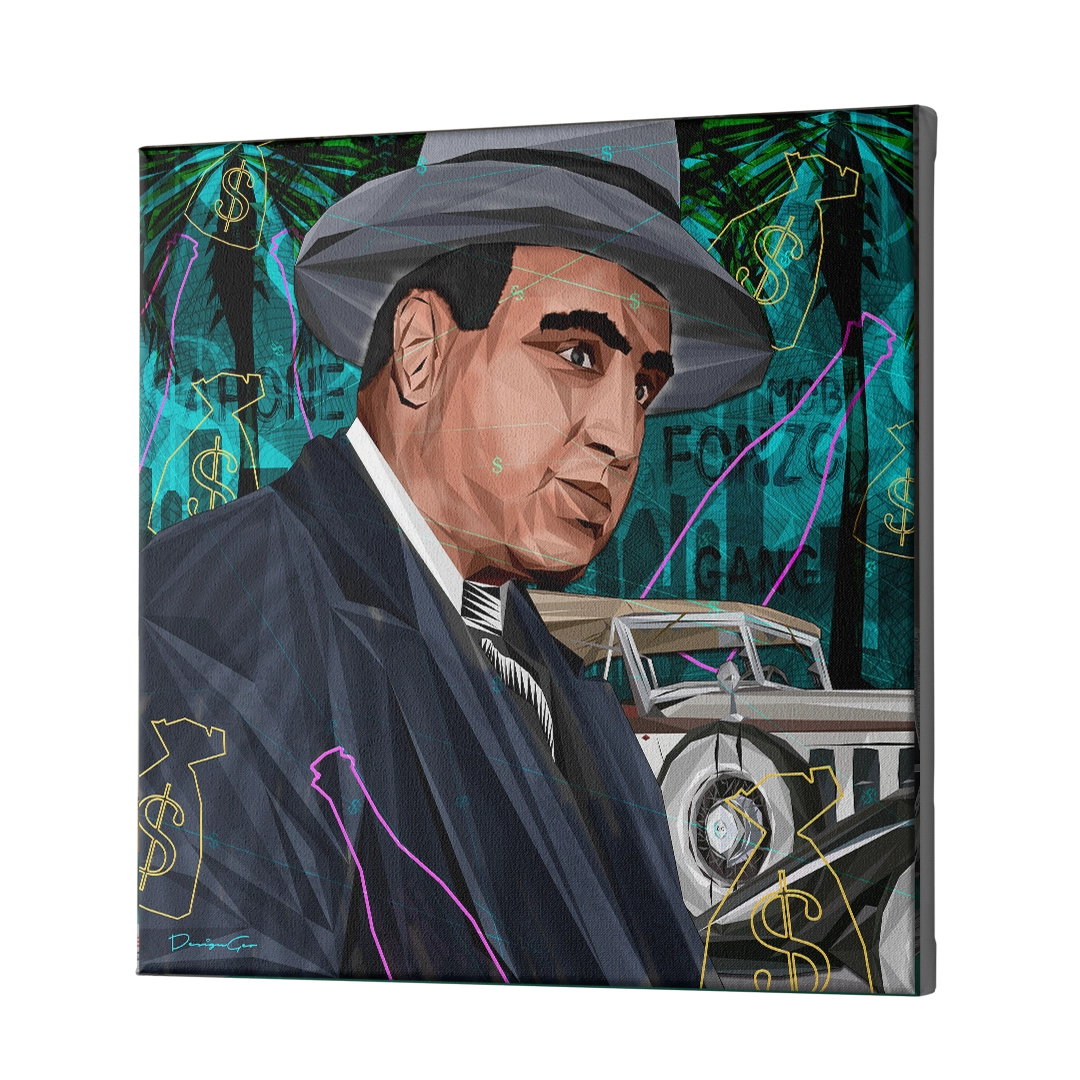 Gangster Al Capone Art