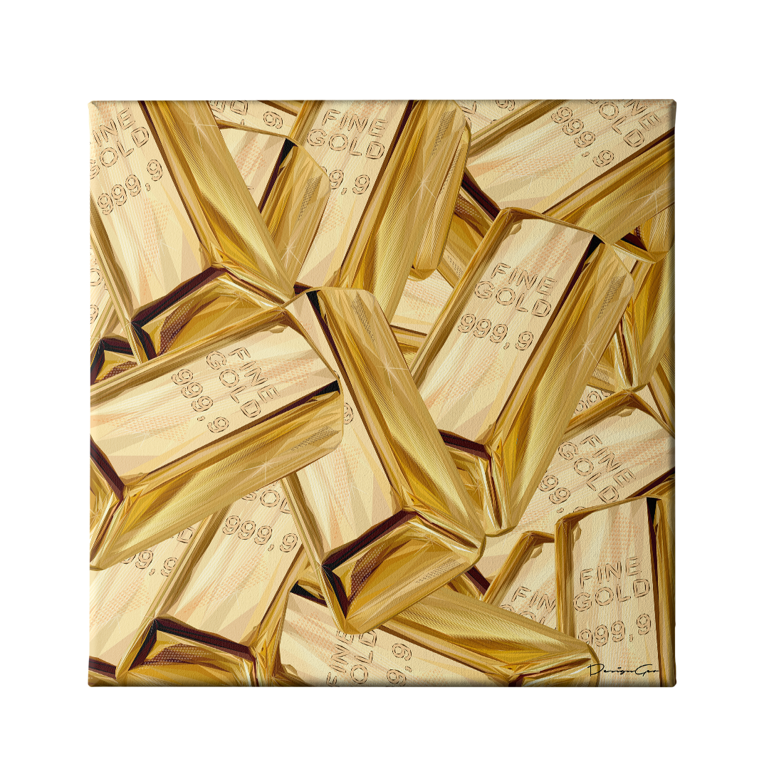 Gold Bars Art