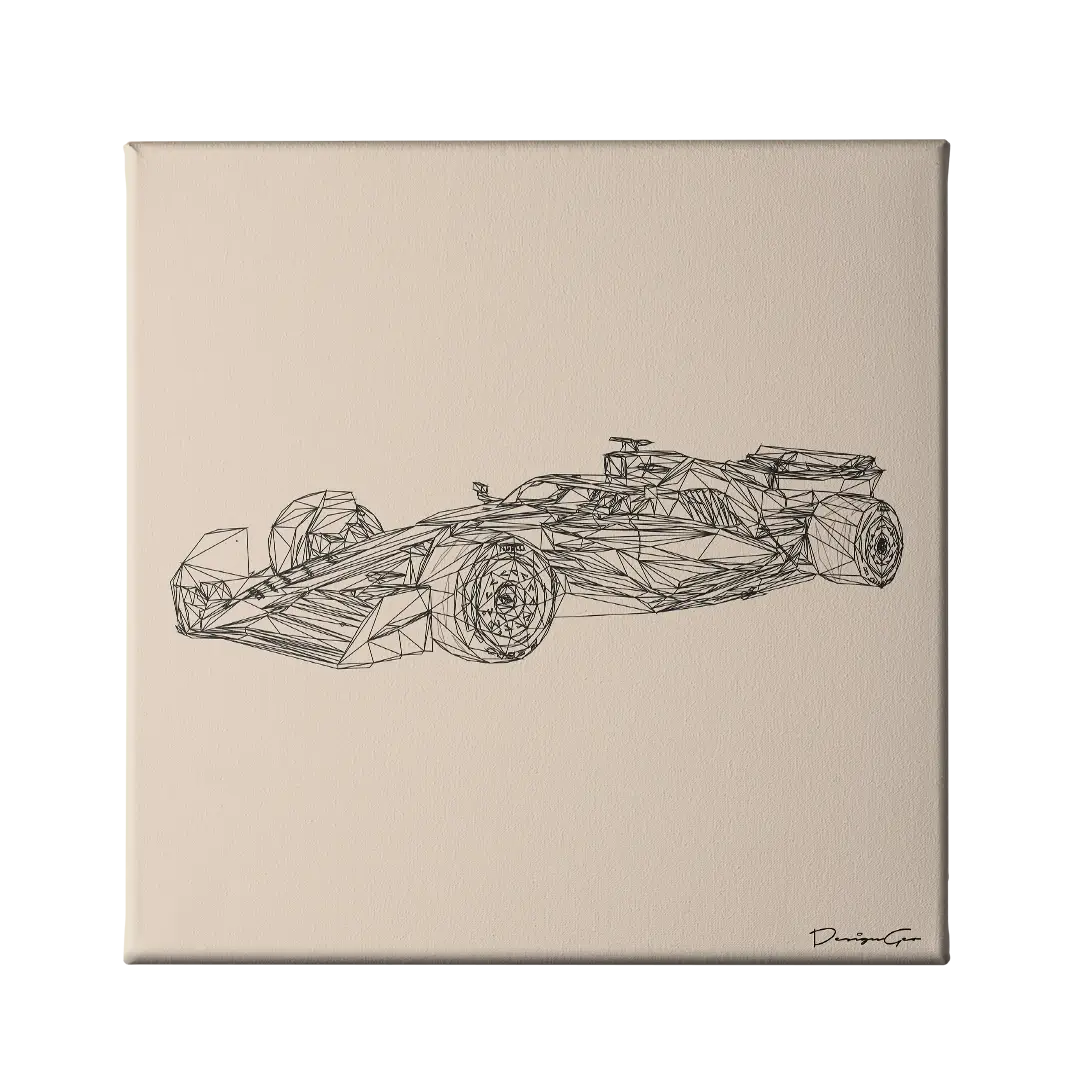 Grand Prix Canvas Wall Art