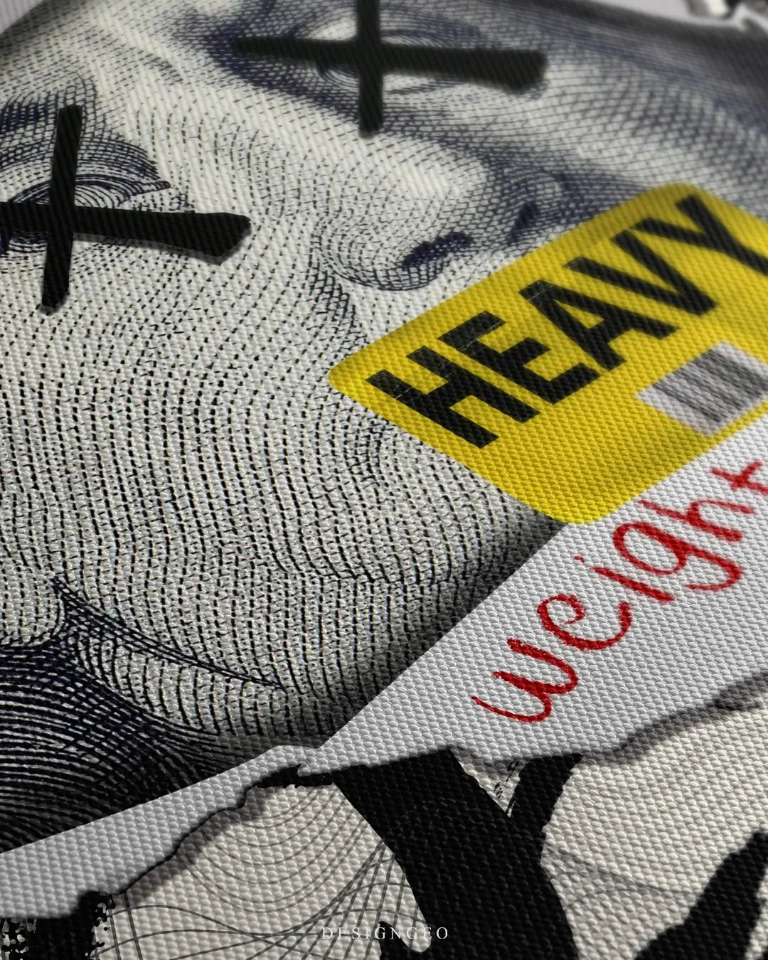 Heavyweight Dollar Canvas Wall Art