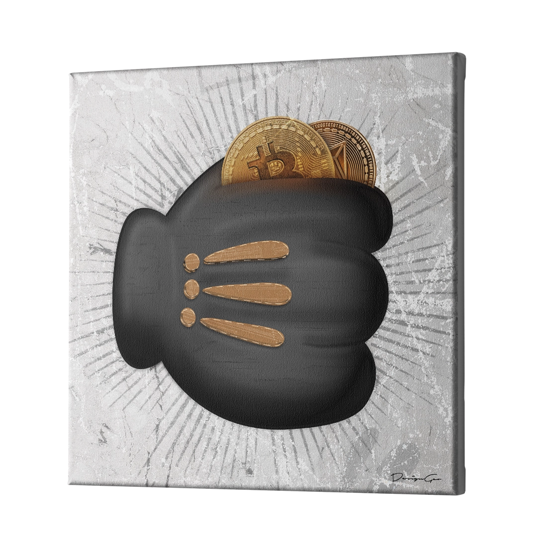 Hodl Canvas Wall Art