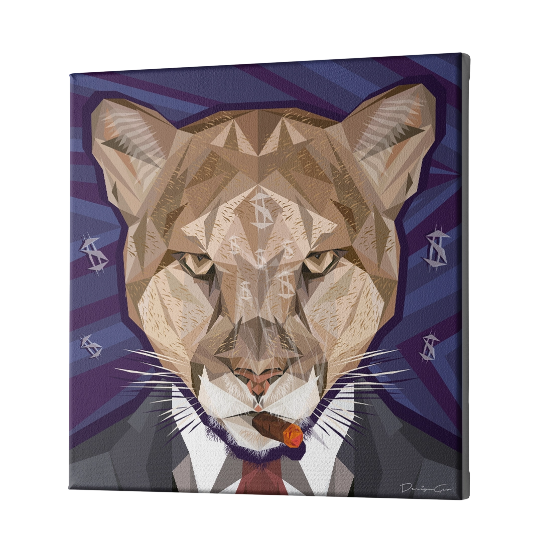Imperial Puma Canvas Wall Art