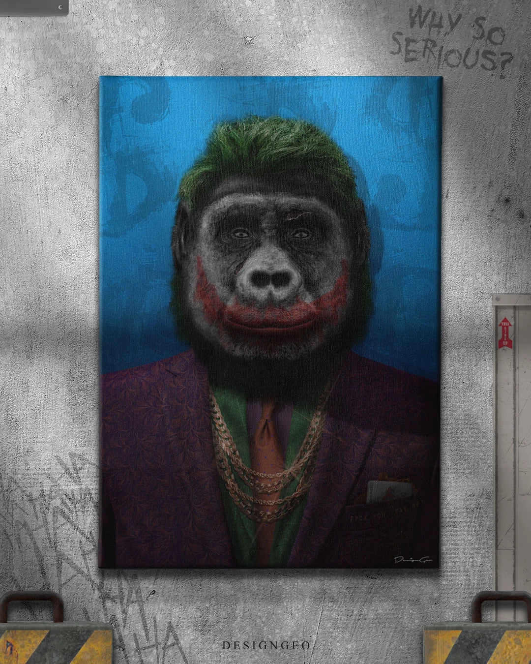 Joker Ape Art