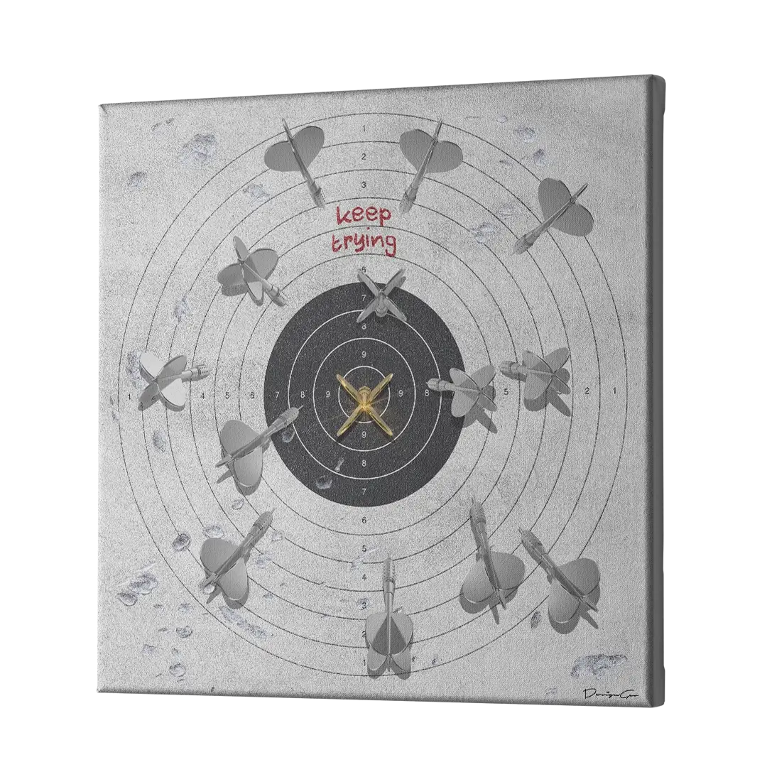 Keep Trying Canvas Wall Art