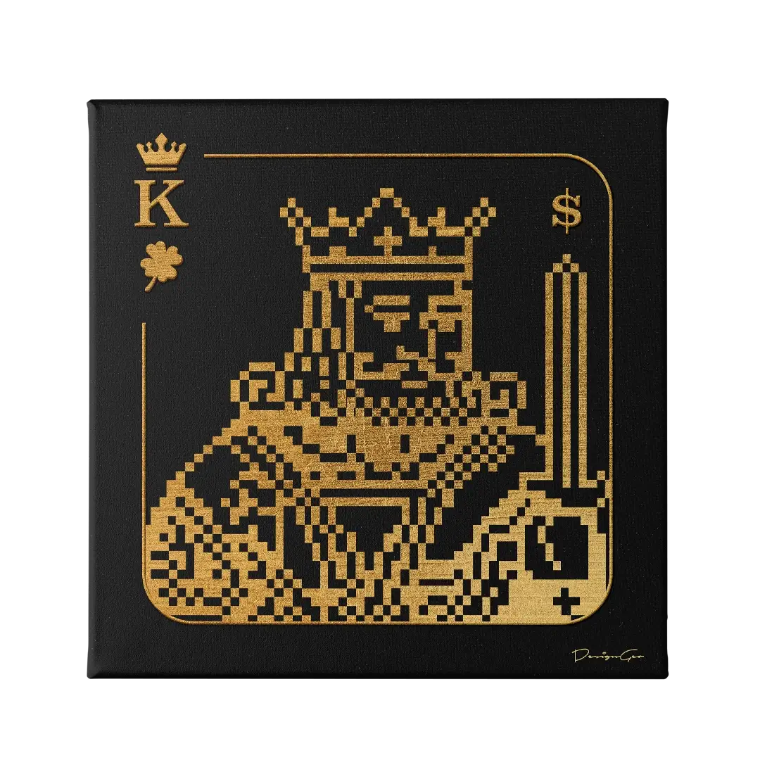 King Of Wealth Canvas Wall Art