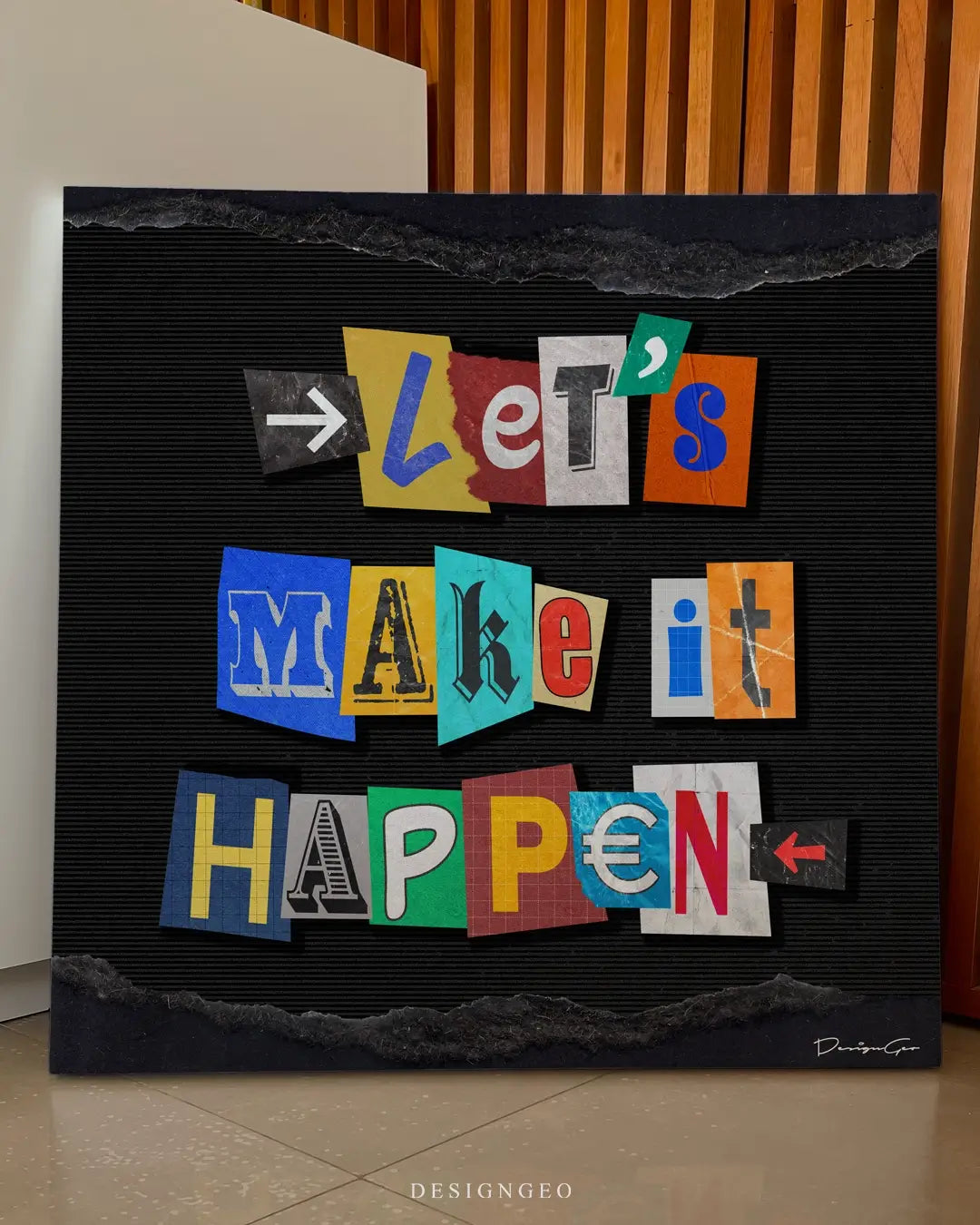 Let's Make It Happen Canvas Wall Art