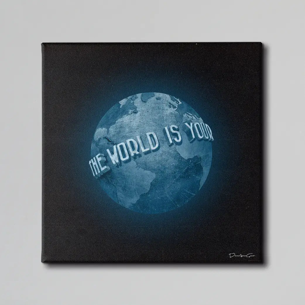 motivational canvas wall art