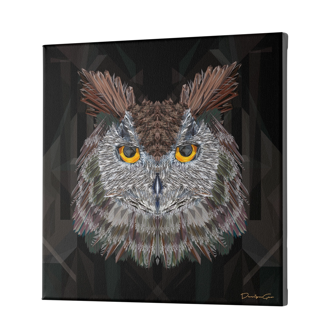 Owl Canvas Wall Art