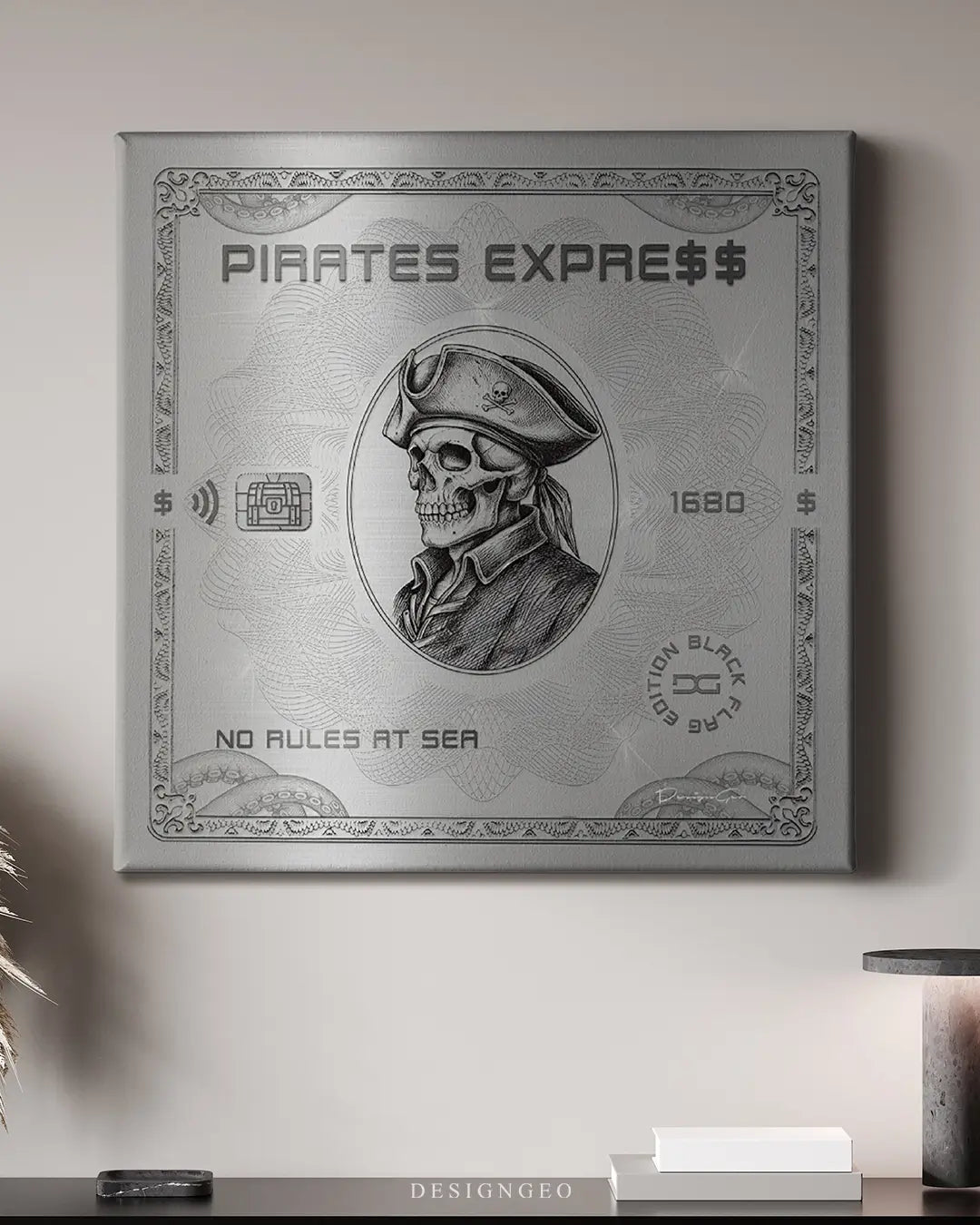 Pirates Express Canvas Wall Art