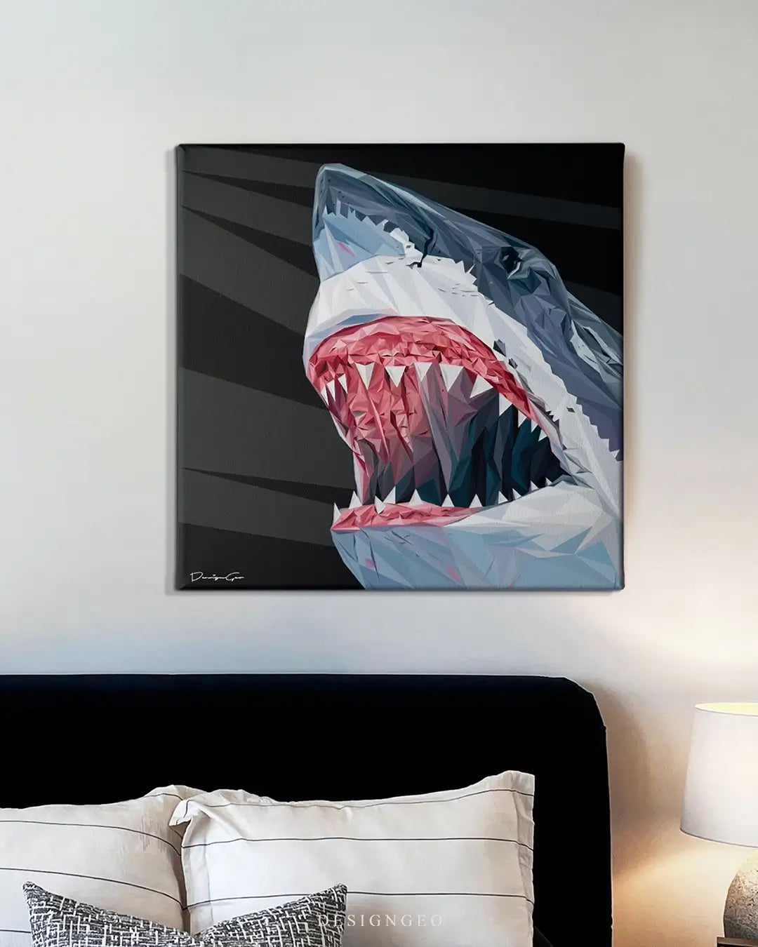 Shark Canvas Wall Art