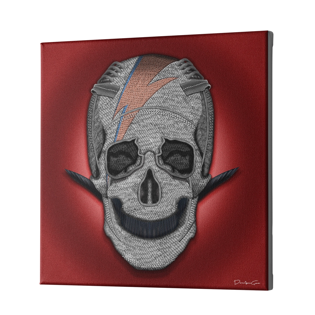 Sneaker Skull Canvas Wall Art