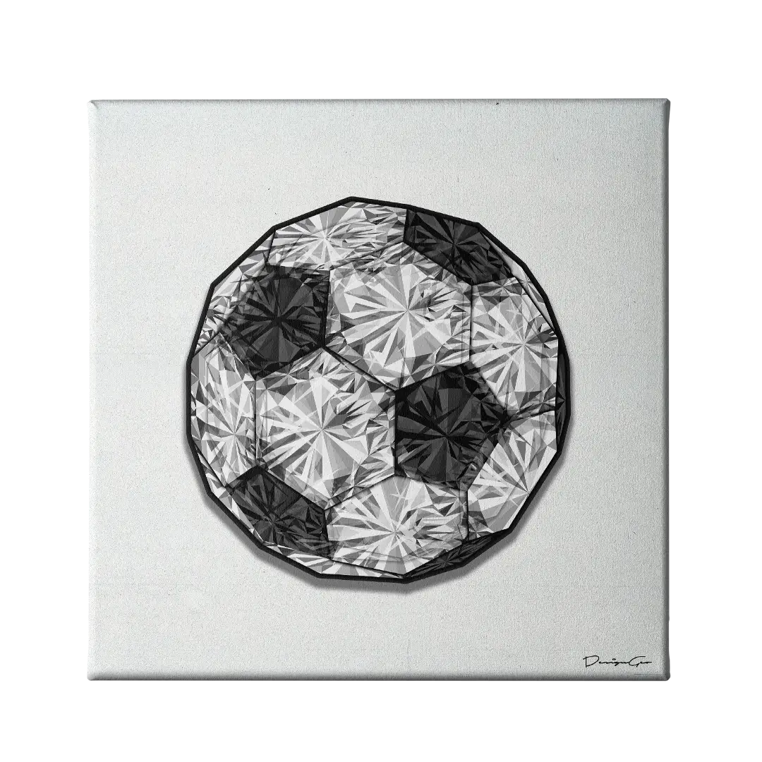 Soccer Ball Canvas Wall Art