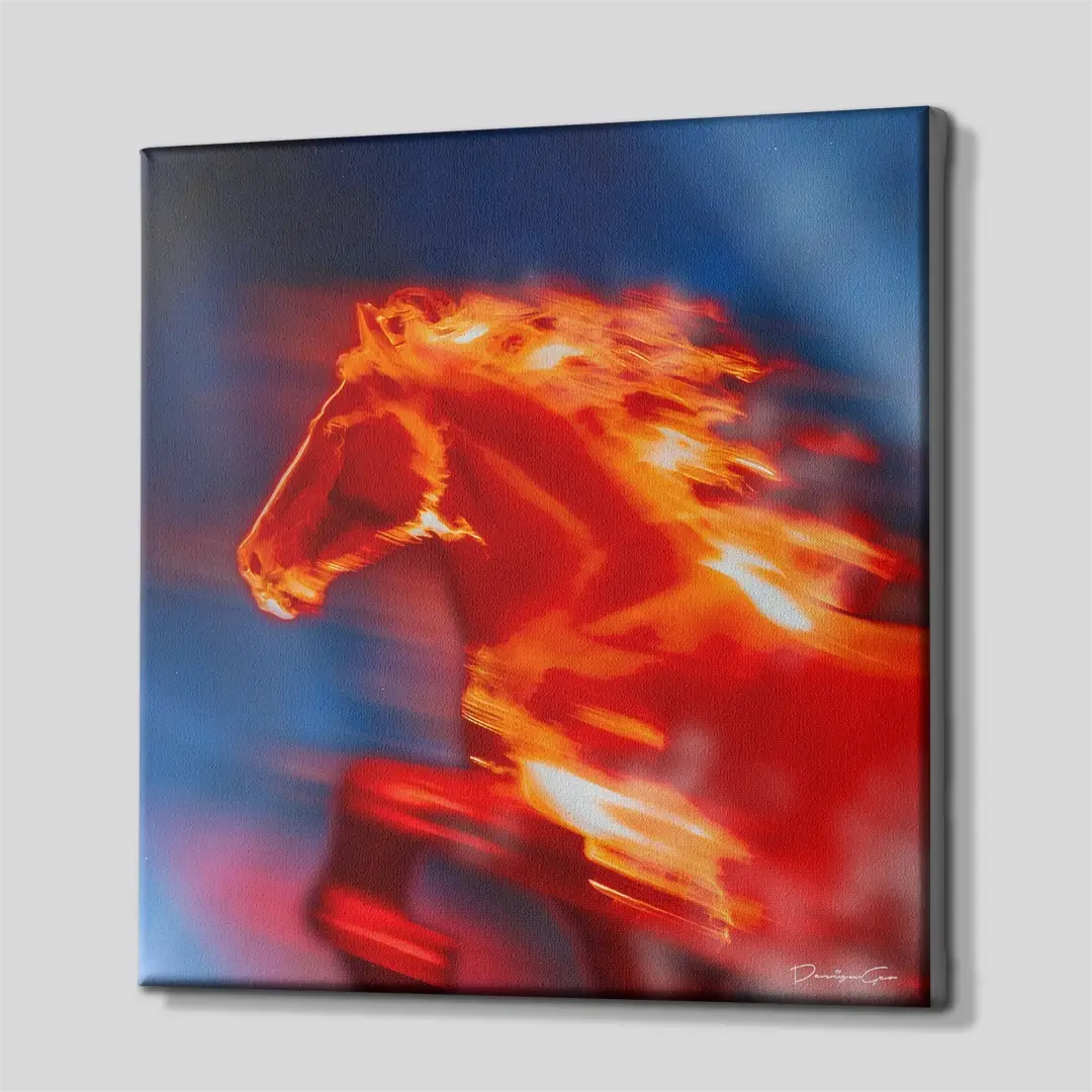 Speedhorse Canvas Wall Art