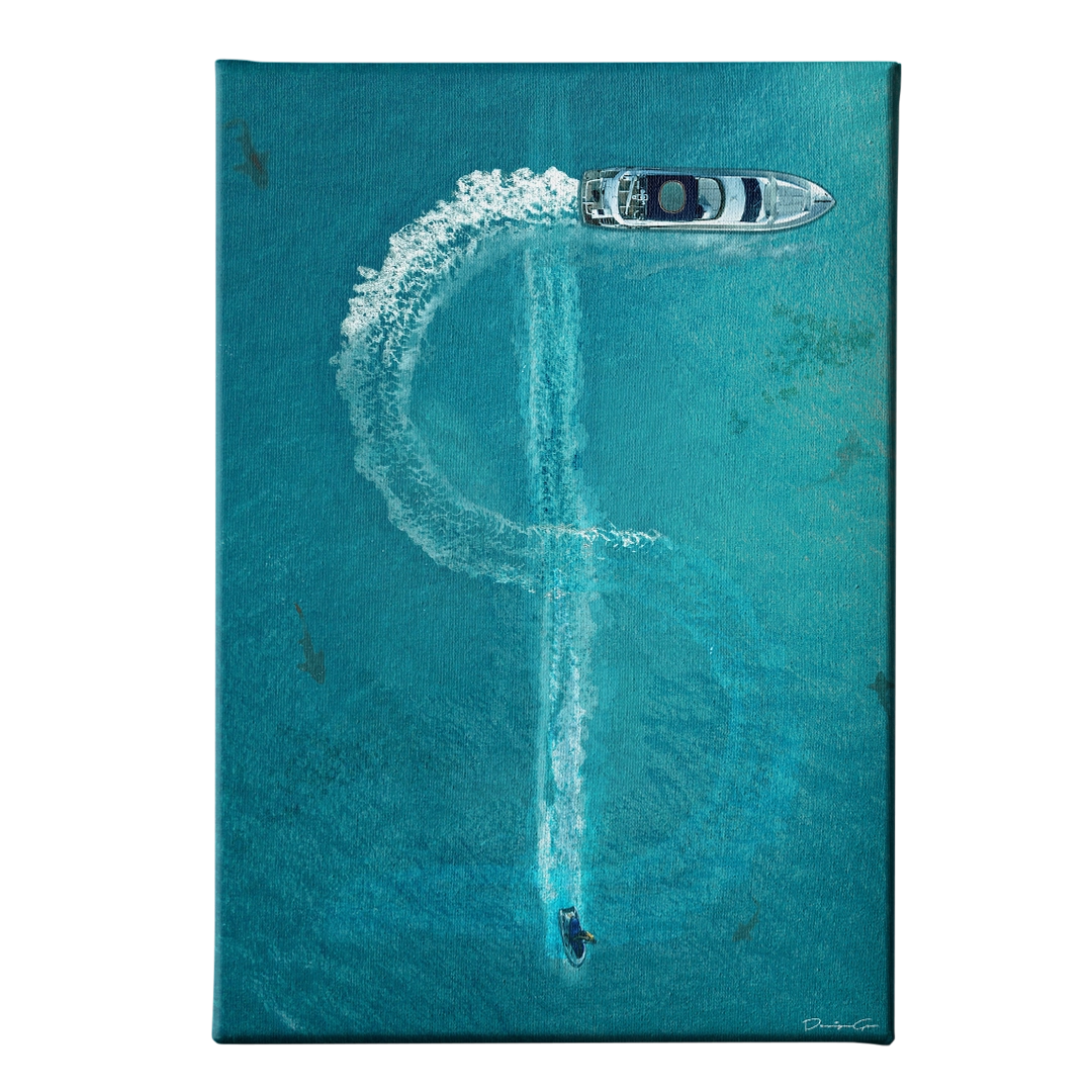 Summer Spirit limited edition rectangular canvas print created by designgeo