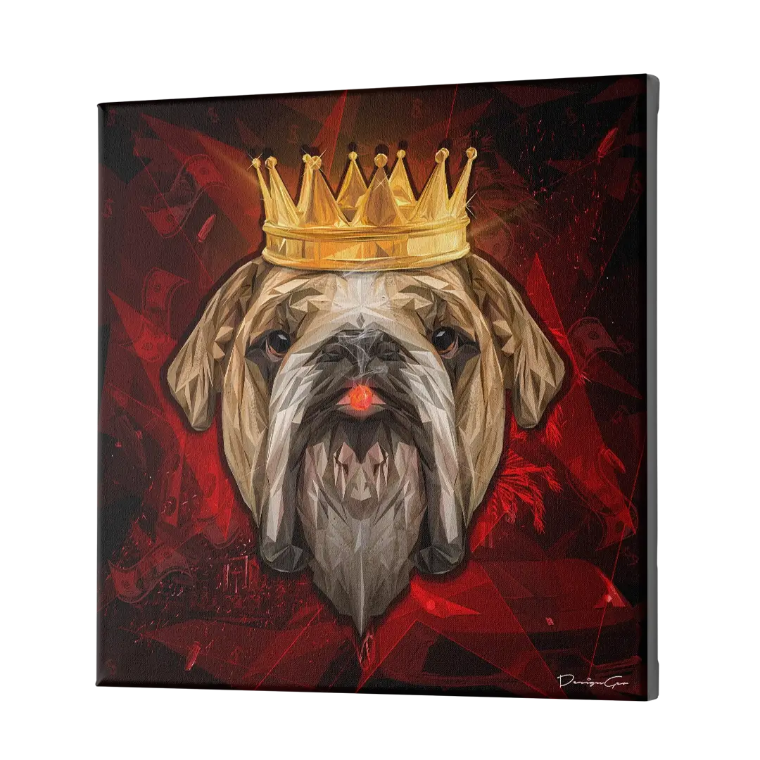 The King of the Streets Canvas Wall Art